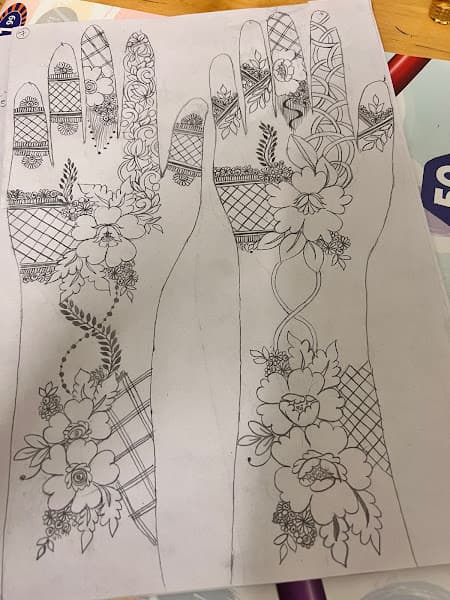 Unique Mahendi Art