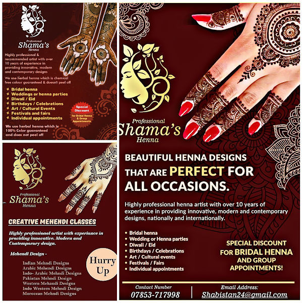Professional henna & makeup