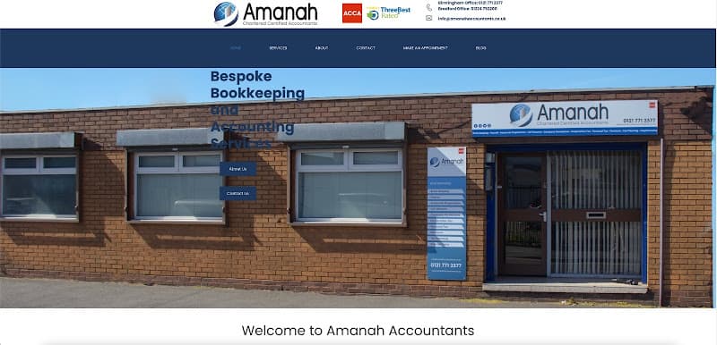 Amanah Accountants (Bradford) - Accountancy, Self-Assessment, Tax Returns & Bespoke Bookkeeping